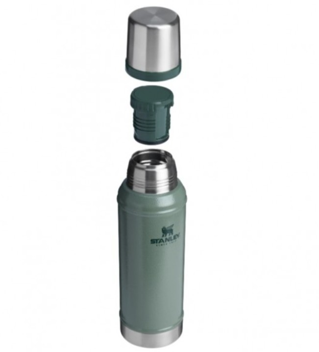 Термос Stanley Legendary Classic Hammertone Green 0,94л Фото 2